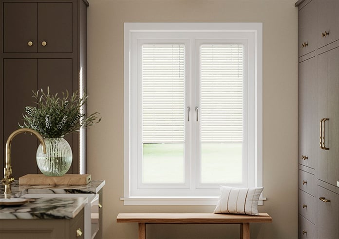 Spectrum, White China - STICKFITLite Venetian Blind - Image 3